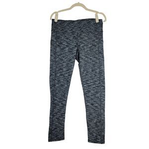 Fengbay Legging Yoga Pants Abstract Print Black Gray White Women's size XL